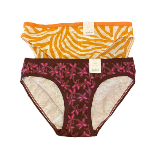 Women’s Auden Bikini Panties Sz Small NWT Set of 2 - Picture 1 of 5